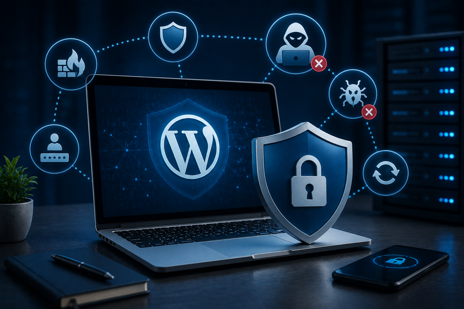 WordPress tietoturva – Näin suojaat sivustosi hakkereilta