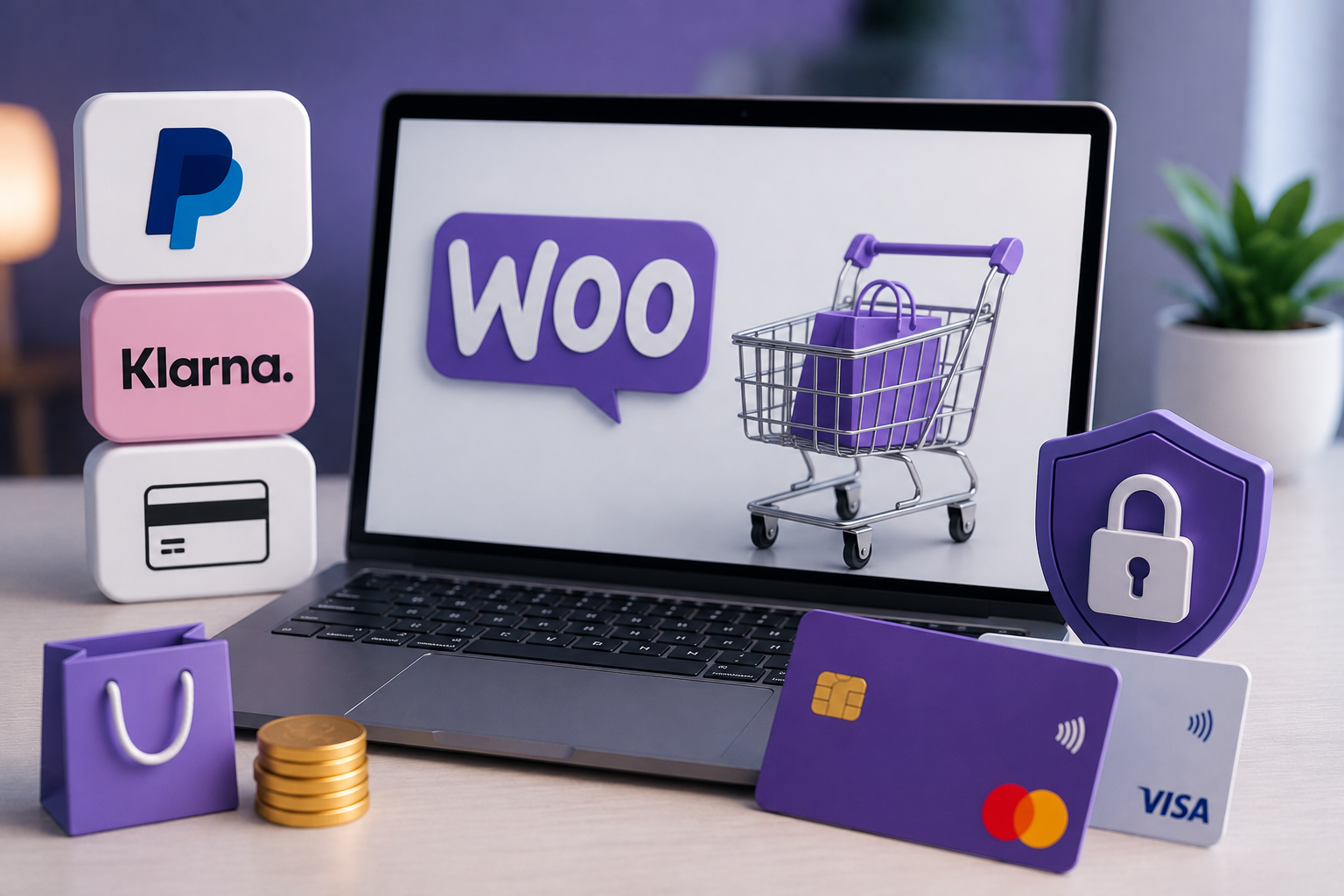 WooCommerce maksutavat – PayPal, Klarna ja kortit