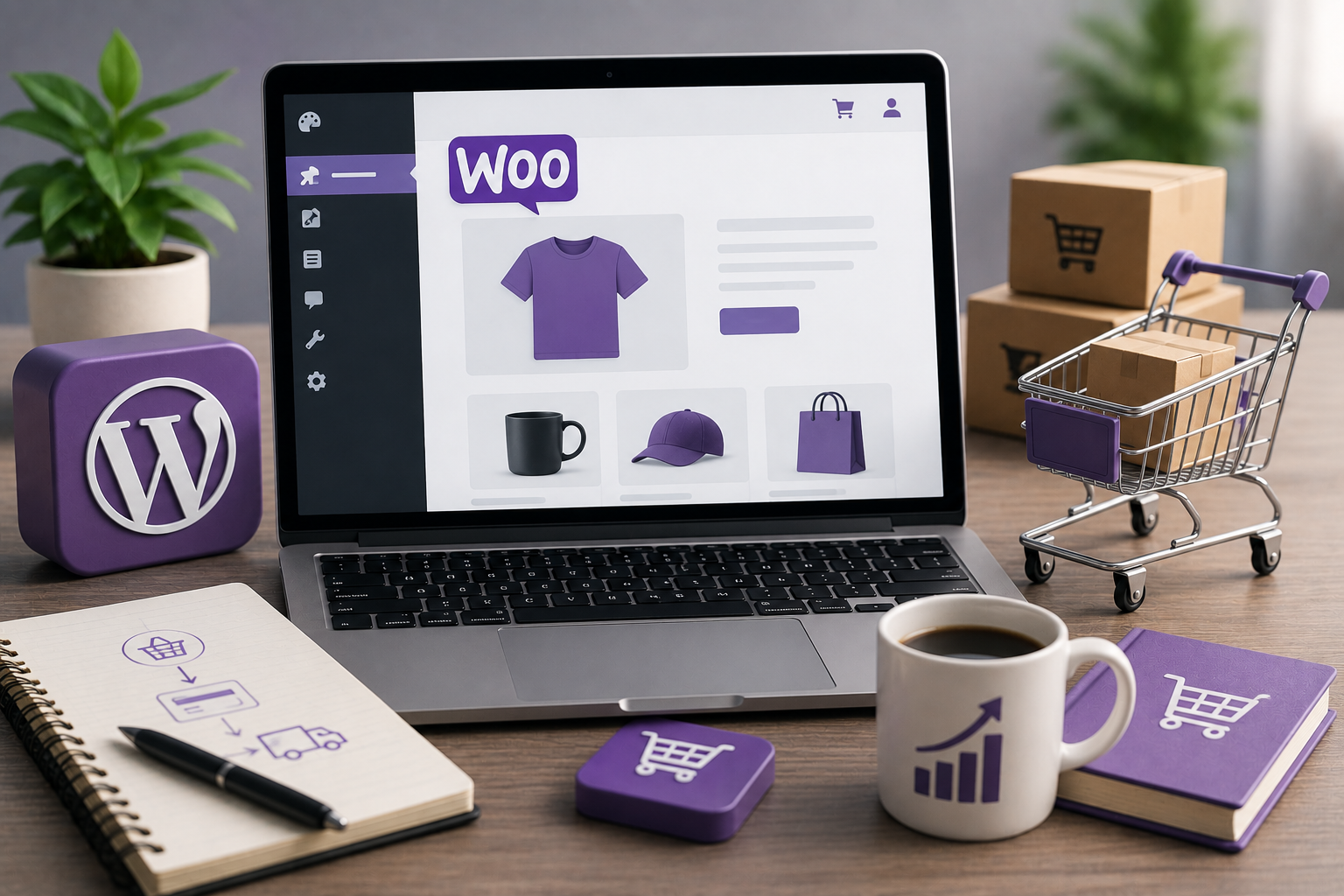 WooCommerce opas – Verkkokauppa WordPressillä